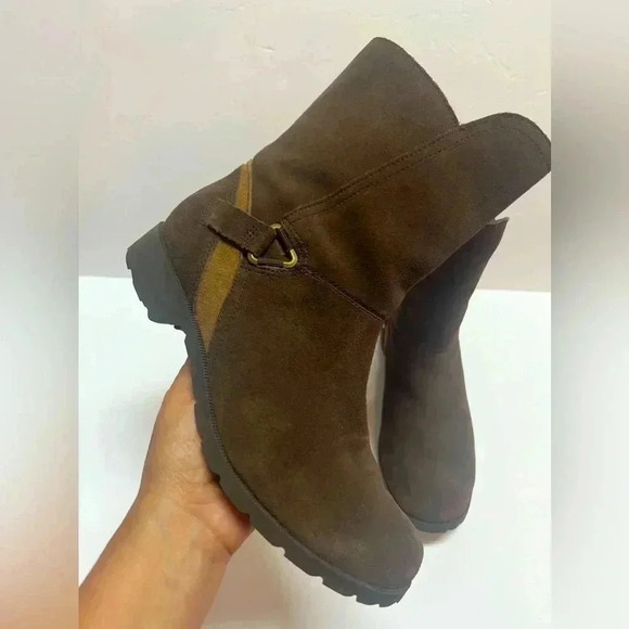 Teva Segundo Suede Leather Mid Calf
Boots Side Zip Women 8.5 - Picture 1 of 9